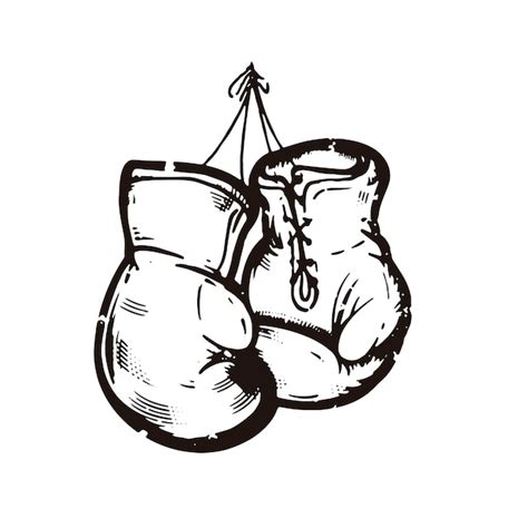 Premium Vector Boxing Gloves Silhouette Design