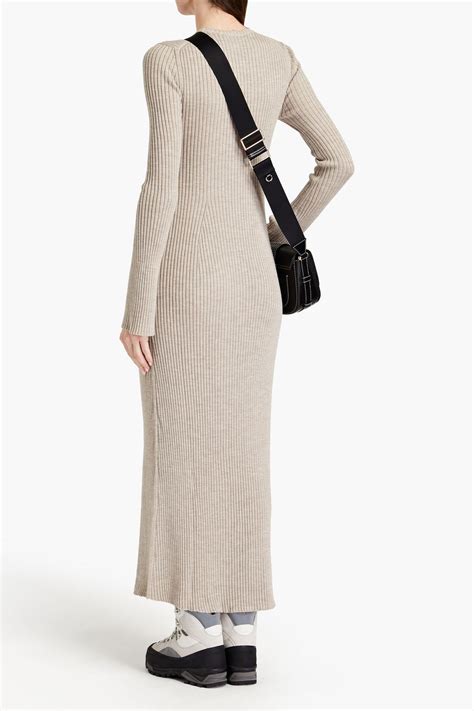 CHLOÉ Ribbed wool and cashmere blend maxi dress THE OUTNET