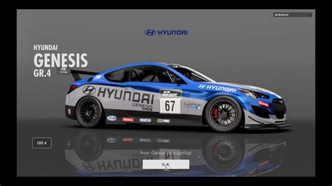 Gran Turismo Sport Nos Hyundai Genesis Gr Replay Youtube