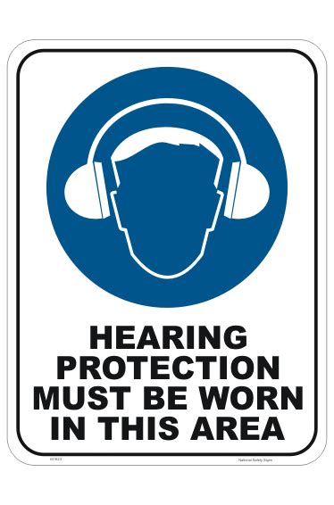 Hearing Protection Must Be Worn