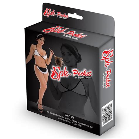 Fantasia Pocket Empregadinha Sapeka Sex Shop BR