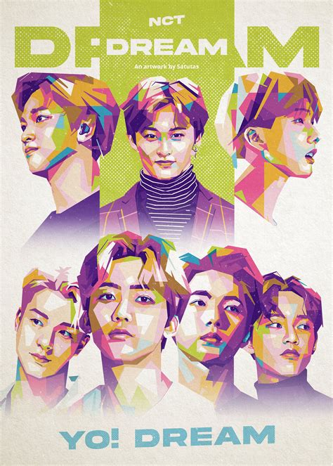 "NCT DREAM" Poster for Sale by satutas | Nct dream, Nct, Wpap art