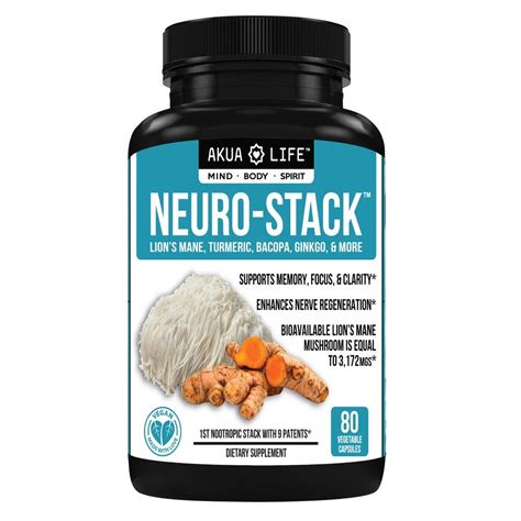 Buy Brain Support Supplement Nootropics With Absorption Enhancers