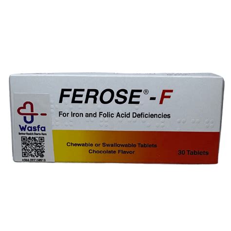 Ferose F 30 Tablets Wasfa Pharmacy