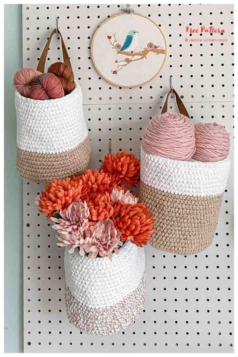 Hanging Baskets Free Crochet Patterns Artofit