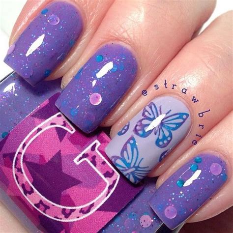 30 Pretty Butterfly Nail Art Designs 2022