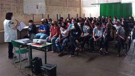 Secretaria Municipal De Sa De Promove Palestras Educativas Nas Escolas