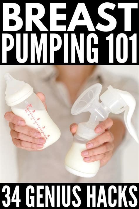 Pumping 101 34 Breastfeeding And Pumping Tips For New Moms Breastfeeding And Pumping Breast