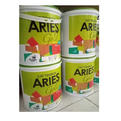 Cat Tembok Aries Gold Gallon 5 Kg Avian Lazada Indonesia