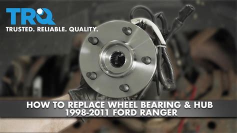 How To Replace Wheel Bearing Hub 1998 2011 Ford Ranger YouTube