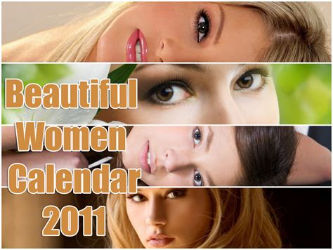 Beautiful Women Calendar 2012