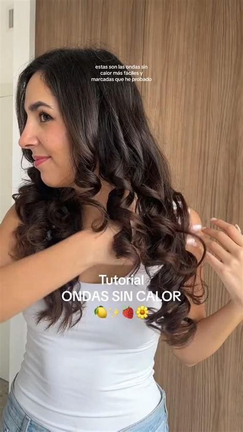 Ondas Sin Calor Em Tutoriais De Cabelo Dicas Para Ondular O