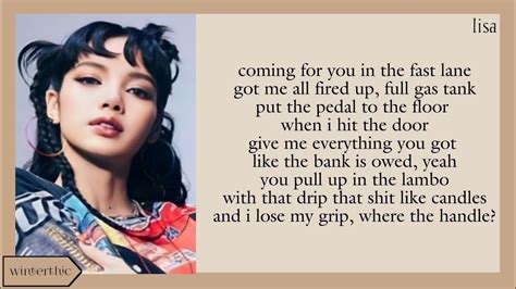 Taeyang Shoong Feat Lisa Of Blackpink Easy Lyrics Youtube