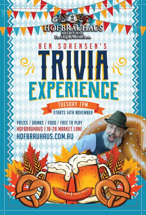 Trivia Tuesdays At Hofbrauhaus Hofbrauhaus German Restaurant Melbourne