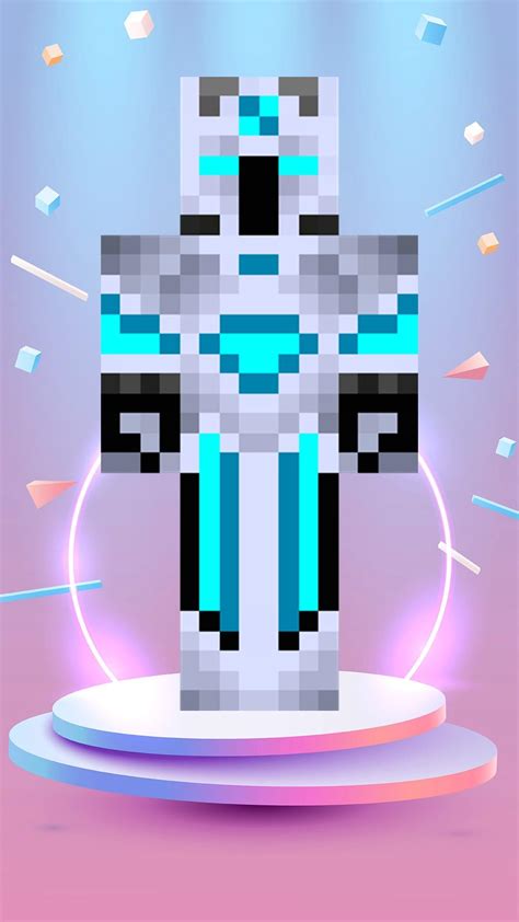 Frost Diamond Skin Minecraft APK for Android Download