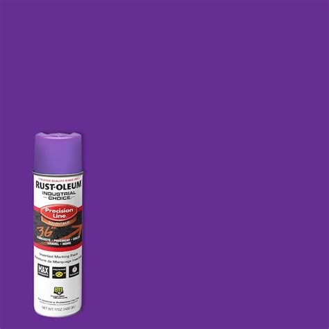 Rust Oleum Industrial Choice 17 Oz M1600 Fluorescent Purple Inverted