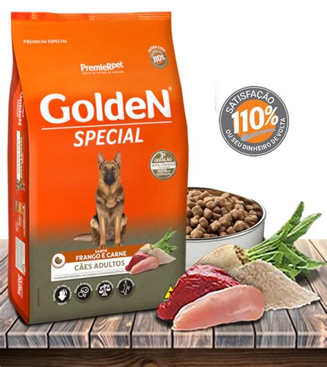 Ração PremieR Pet Golden Special Frango e Carne para Cães Adultos PET