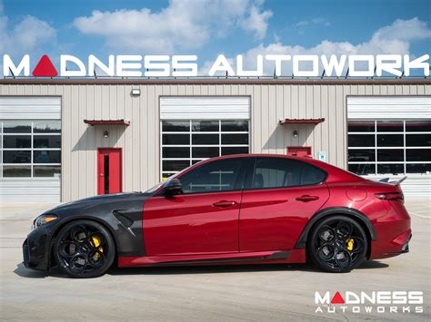 Alfa Romeo Giulia GTAm Style Side Skirts Carbon Fiber ARGL 64