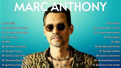 Marc Anthony Sus Mejor Exitos 2024 ~ Álbum Completo ~ Super Éxitos Salsa Románticas Mix 2024