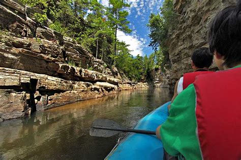 PHOTO: Paddling AuSable Chasm in Upstate NY