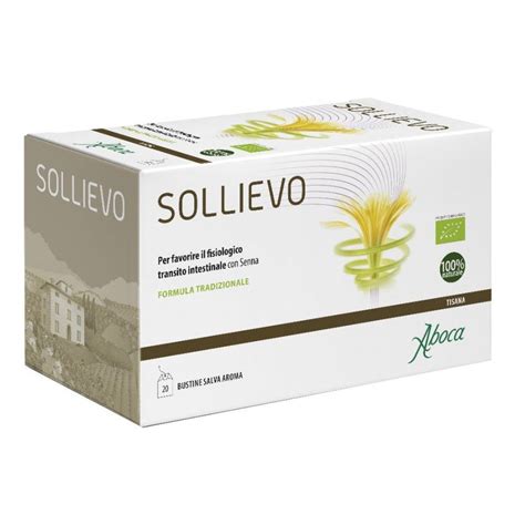 Aboca Sollievo Bio Tisana Benessere Intestinale 20 Bustine Per La