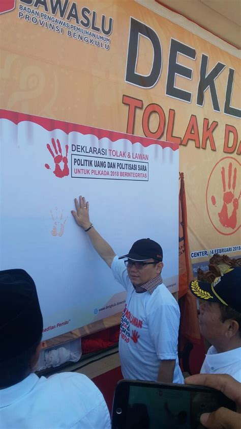 Tolak Dan Lawan Politik Uang Dan Politisasi SARA