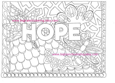 Cancer Survivor Adult Coloring Page Colouring Cancer Etsy