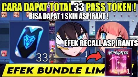 KLAIM TOTAL 32 TIKET PASS DRAW GRATIS DRAW EFEK BUNDLE LIMITED