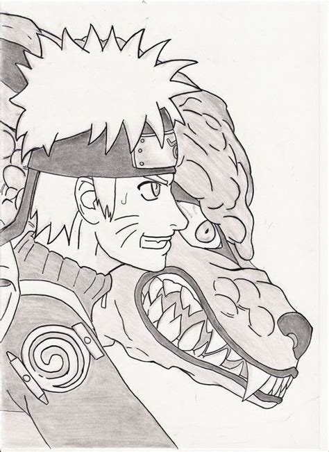 Coloriage Naruto Kyubi Coloring Pages