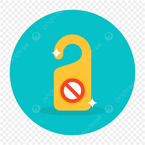 Do Not Disturb Clipart Transparent PNG Hd Hotel Door Hanger Do Not