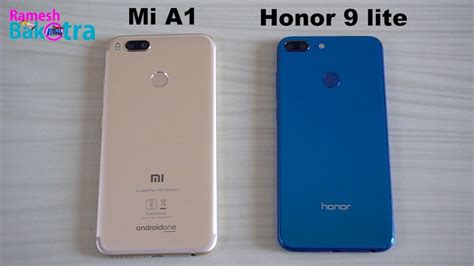 Huawei Honor Lite Vs Xiaomi Mi A Speed And Camera Comparison Youtube