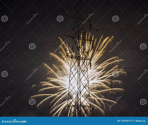 Fireworks in Spring Festival Stock Image - Image of happinessit, spring ...