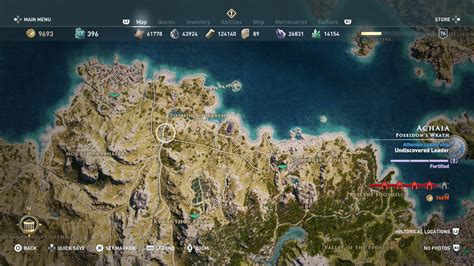 Assassins Creed Odyssey Historical Locations Maps [in Progress