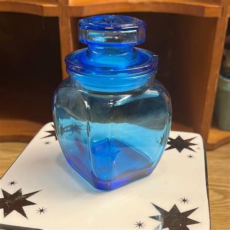 Blue Apothecary Jar