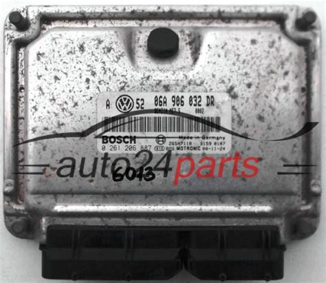 Ecu Engine Controller Vw Volkswagen Golf Bora T A Dr Bosch