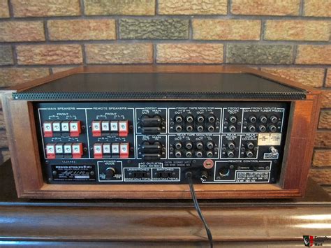 Vintage Marantz Integrated With Wc Wood Cabinet Restored