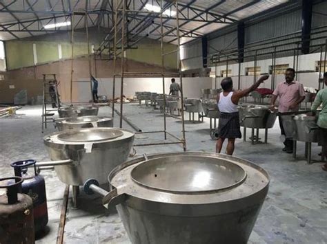 Thermic Oil Kadai At ₹ 2300000set Automatic Snacks Frying Machine In
