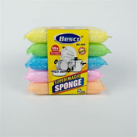 Jual Besco Super Magic Sponge Cuci Piring Bc Shopee Indonesia