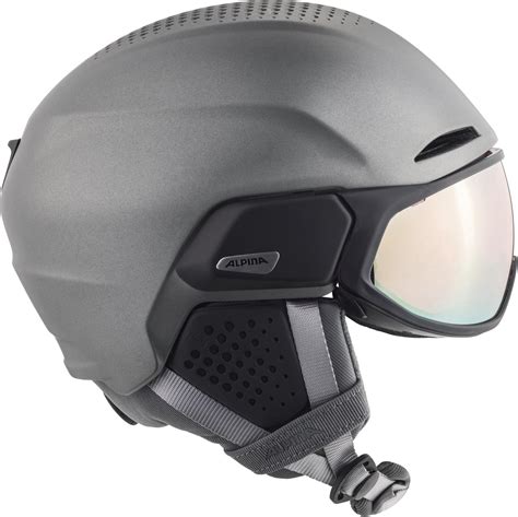 Alpina Alto Qv Visier Skihelm Gunmetal Matt Online Kaufen