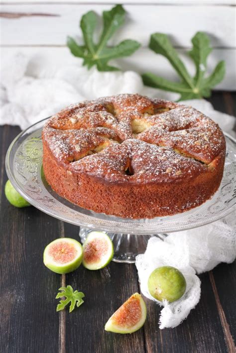 Torta Di Fichi Freschi E Frullati Senza Burro Papilla Monella Torta