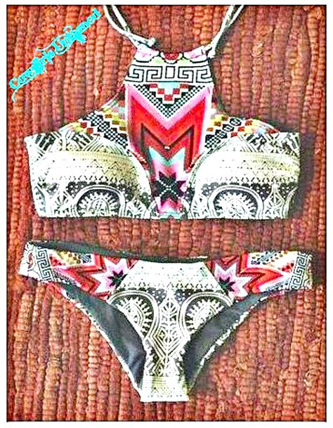 Aztec Design Bikini Set Bikini Design Aztec Designs Bikini Set Hot