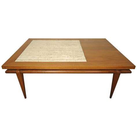 Coffee Table 72 Inch Labeled John Widdicomb Circa 1950 American At