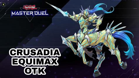 This Is Equimax Crusadia Equimax Otk Deck Profile Yugioh