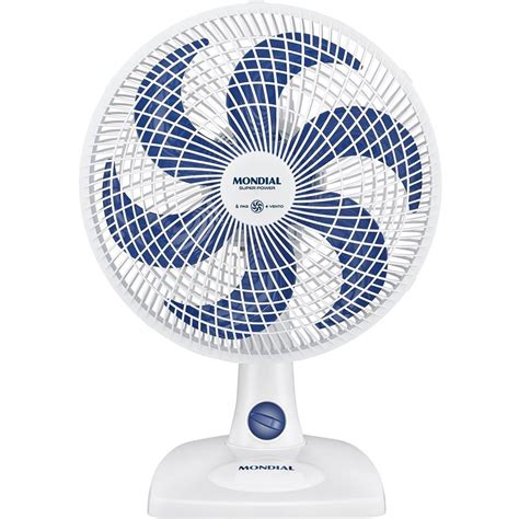 Ventilador De Mesa Mondial Cm P S Super Power Vsp B Em