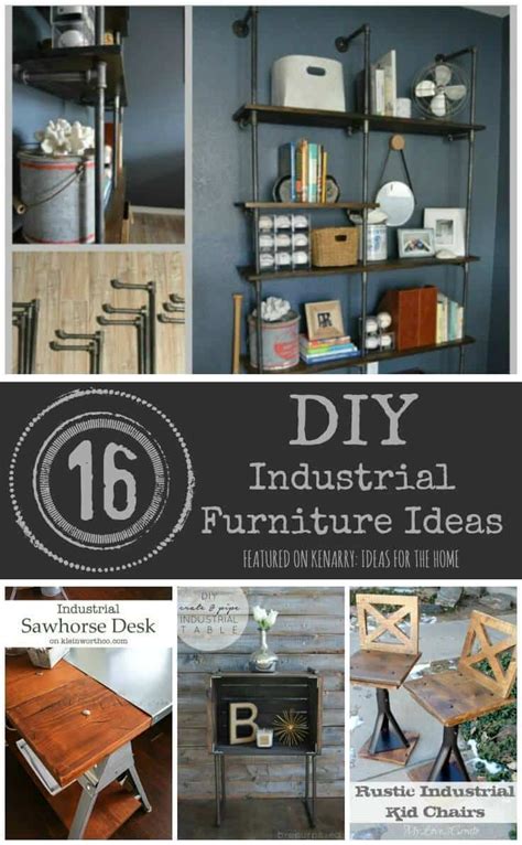 Industrial Furniture 16 Diy Metal Home Decor Ideas