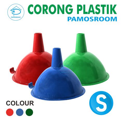 jual pamosroom corong air mini kecil corong minyak plastik funnel mini