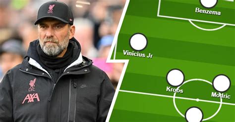 Klopp Missing Key Midfielder Team News And Probable Lineups For Real