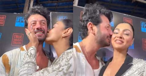 Bigg Boss Ott Jad Hadid Akanksha Puri Trolled For Publicly Kissing