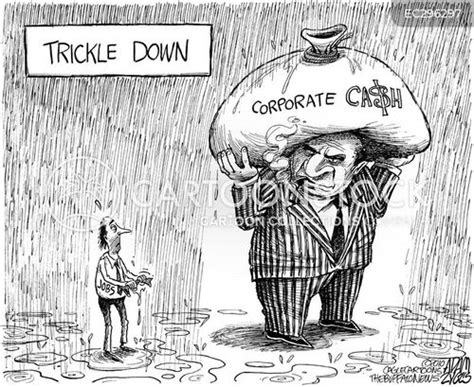 Trickle Down Effect Cartoon