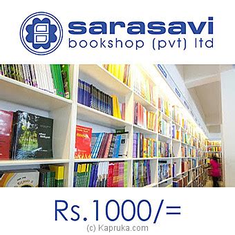 Sarasavi Sarasavi Bookshop Gift Voucher Price In Sri Lanka At Kapruka